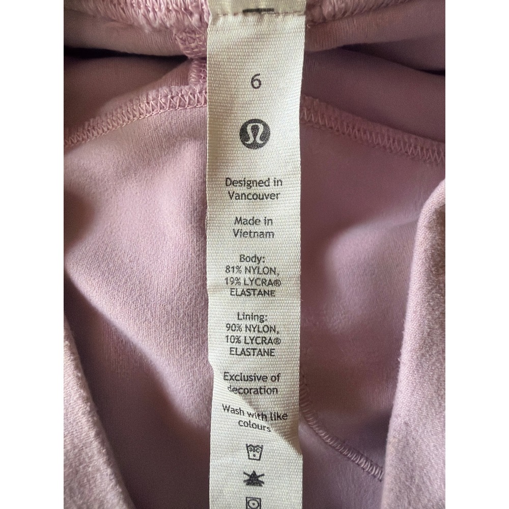 Lululemon Leggings Pink Align High-Rise Pant 25" Nulu LW5CTIS Yoga Tight 6 - Picture 3 of 8